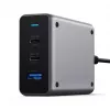 Mobilná nabíjačka Satechi ST-TC100GM-EU, 100 W, 2× USB-C, AC vstup 100–240 V, sivá