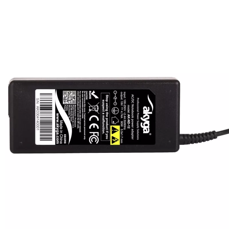 Akyga AK-ND-12 napájací zdroj pre notebook pre Acer, 90 W, 19 V / 4,74 A, 5,5 x 1,7 mm