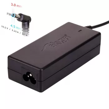 Akyga AK-ND-25 napájací zdroj pre notebook pre HP, 65 W, 19,5 V, 3,33 A, 4,5 x 3,0 mm + kolík