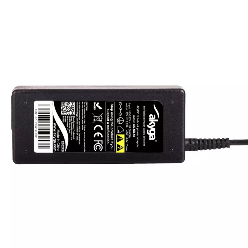 Akyga AK-ND-50 napájací zdroj pre notebook pre Lenovo, 45 W, 20 V / 2,25 A, 4,0 x 1,7 mm