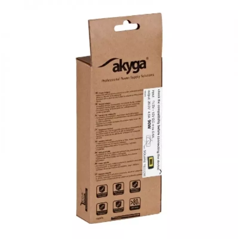 Akyga AK-ND-42 autonabíjačka pre notebook pre Lenovo, 90 W, 20 V / 4,5 A, Slim Tip, vstup 12 V