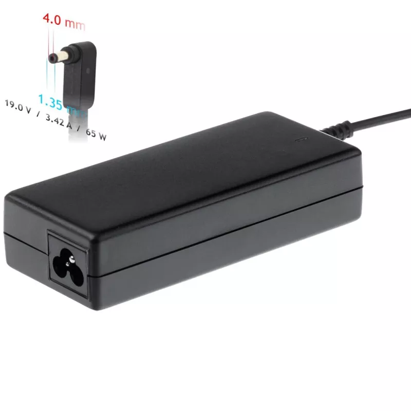 Akyga AK-ND-55 napájací zdroj pre notebook 19 V / 3,42 A, 65 W, 4,0 x 1,35 mm konektor, pre Asus