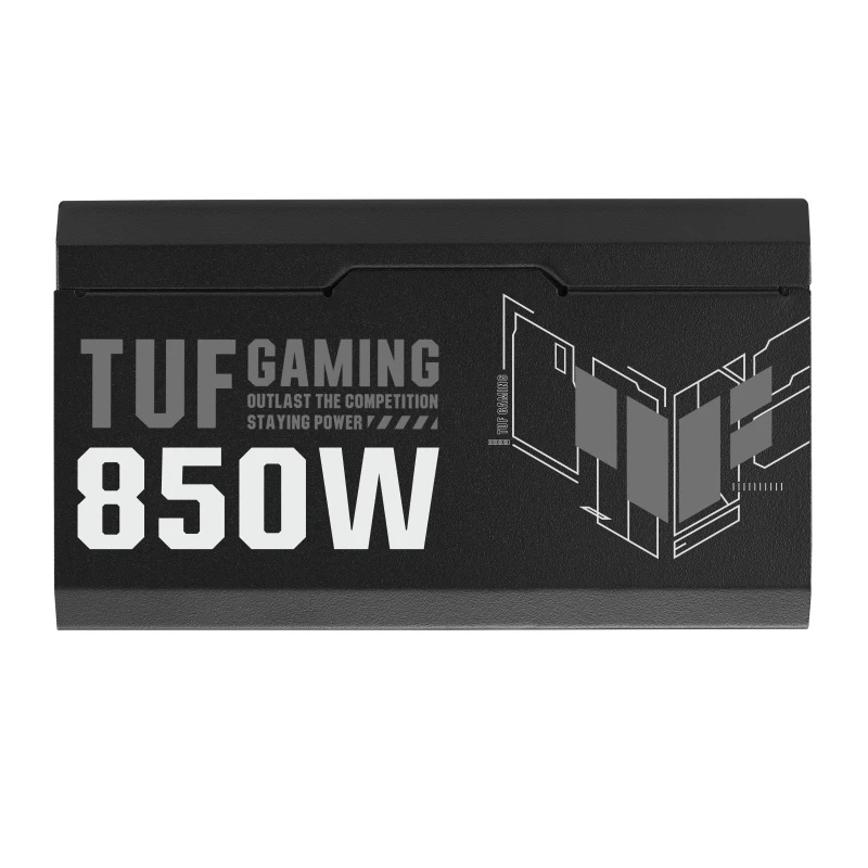 ASUS TUF Gaming 850W Gold napájací zdroj 24-Pin ATX ATX čierny