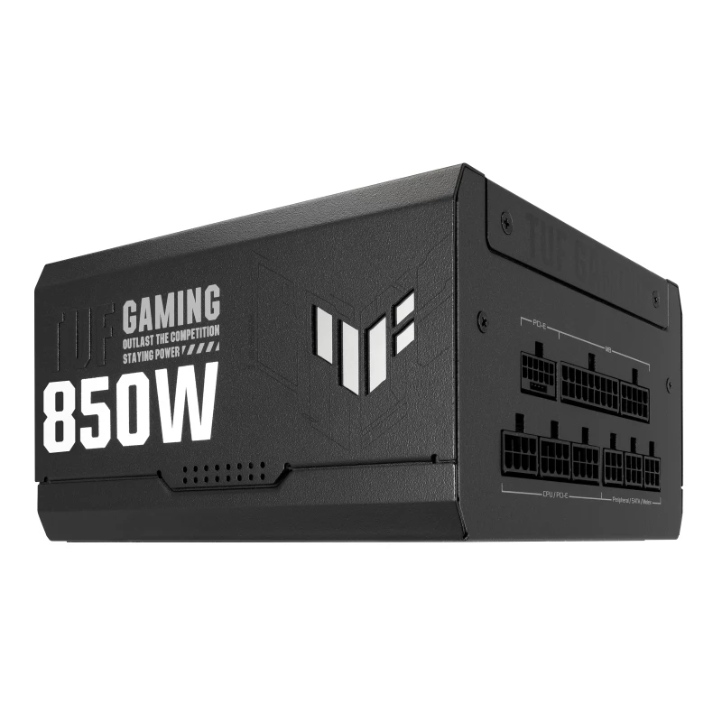 ASUS TUF Gaming 850W Gold napájací zdroj 24-Pin ATX ATX čierny