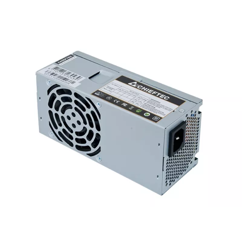Chieftec GPF-350P TFX 350W napájací zdroj, 20+4-pin ATX, 80 mm ventilátor, 85% účinnosť, aktívne PFC