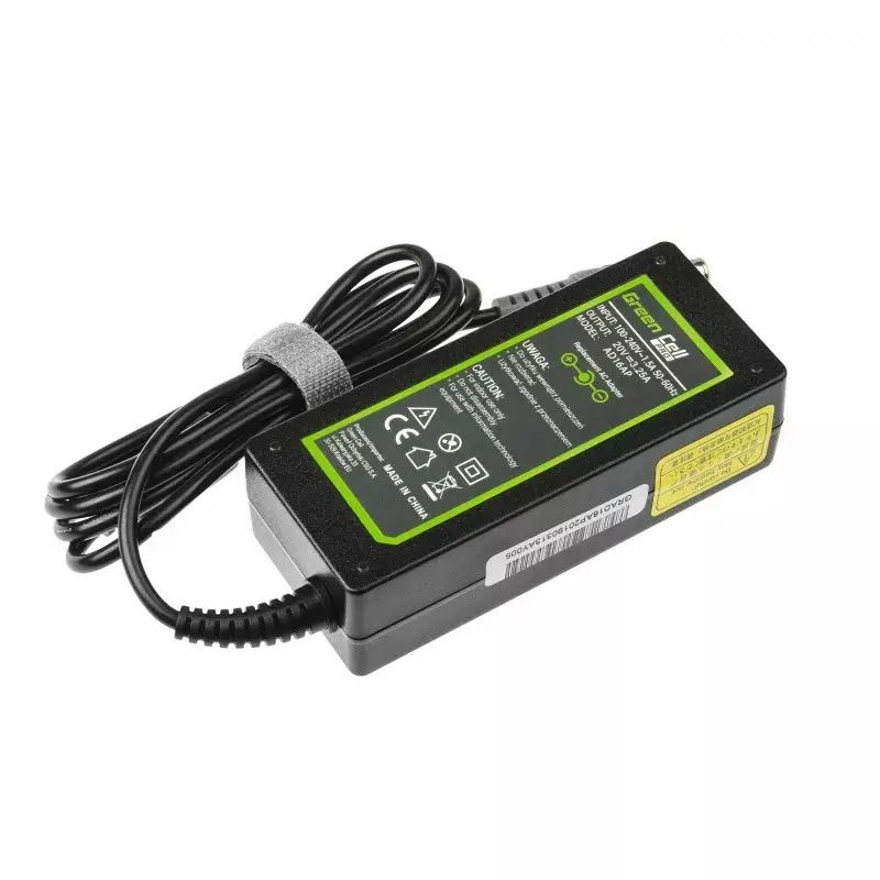 Green Cell napájací zdroj AC adaptér pre Lenovo 20V | 3,25A | 65W | 7,7-5,5mm