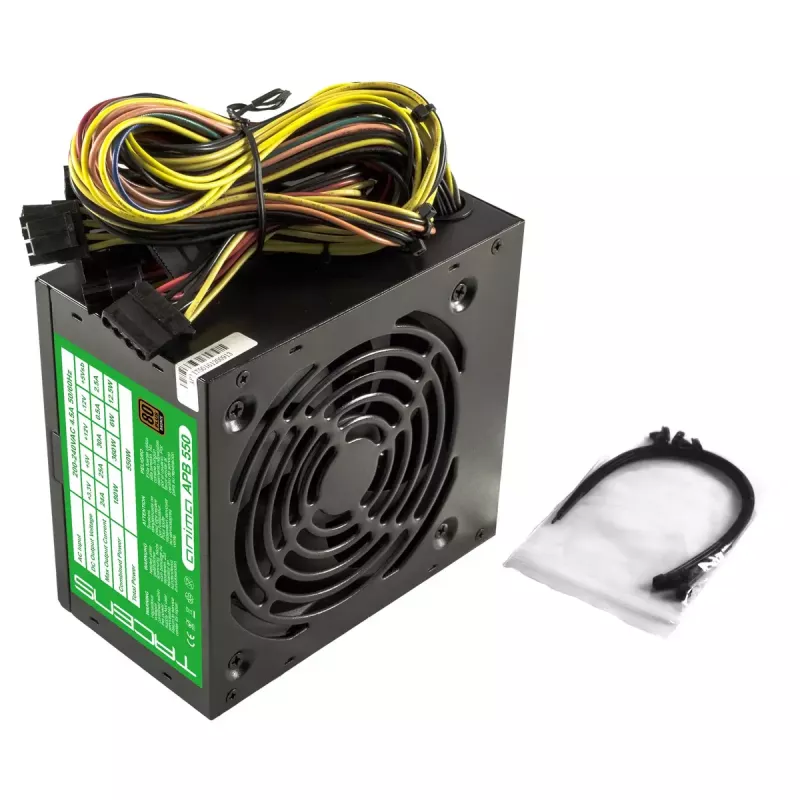 Tacens APB550B napájací zdroj 550 W 20+4 pin ATX ATX čierny