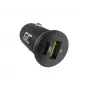 Auto nabíjačka Green Cell CADM-GC-38AC 38W, 1x USB-C (PD 3.0) + 1x USB-A, hliníkové puzdro, čierna