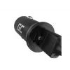 Auto nabíjačka Green Cell CADM-GC-38AC 38W, 1x USB-C (PD 3.0) + 1x USB-A, hliníkové puzdro, čierna