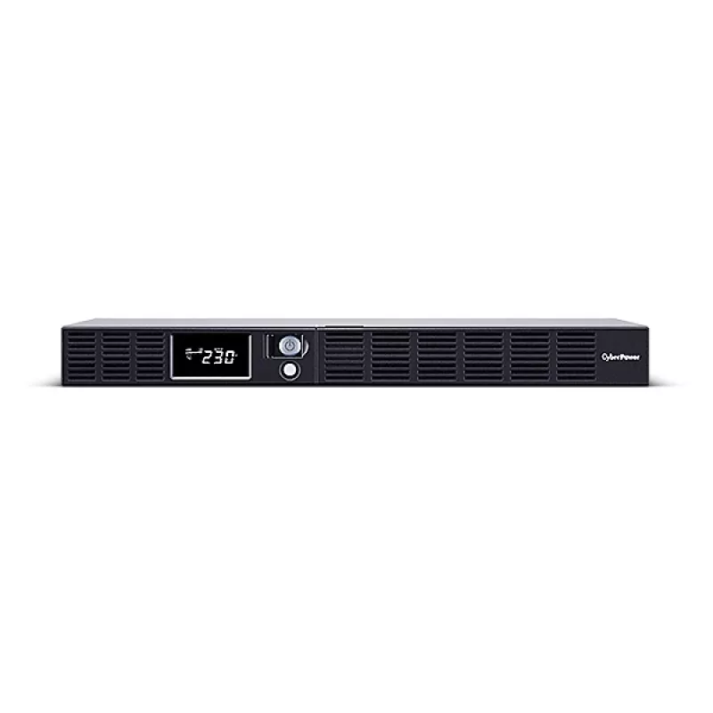 Rackmount Line-Interactive UPS CYBERPOWER OR600ERM1U — 0,6 kVA / 360 W, 6x C13 výstupy, AVR, LCD, strieborná, 1U