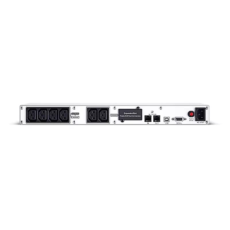 Rackmount Line-Interactive UPS CYBERPOWER OR600ERM1U — 0,6 kVA / 360 W, 6x C13 výstupy, AVR, LCD, strieborná, 1U