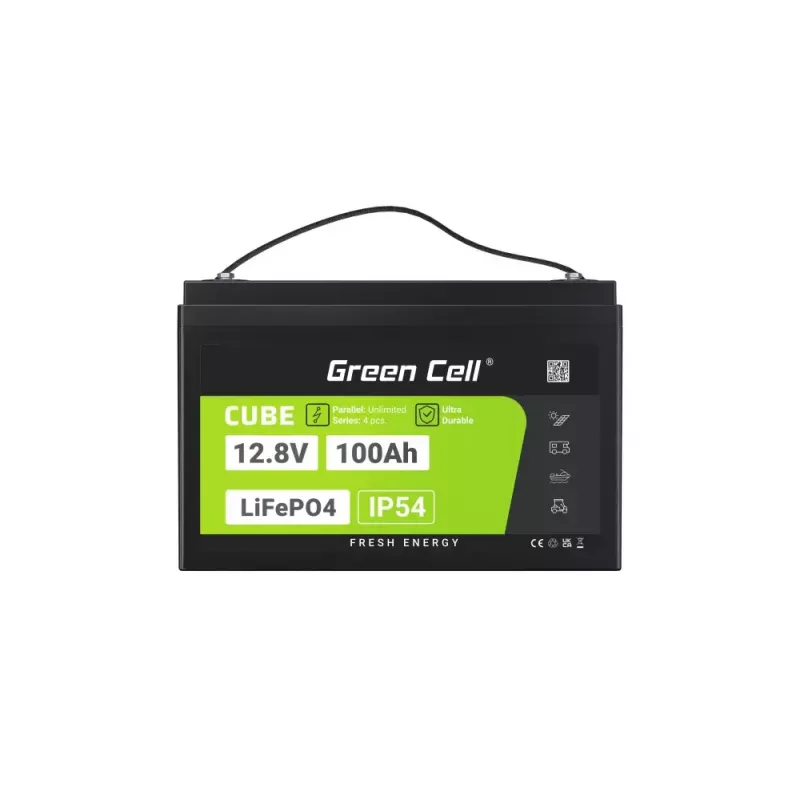 UPS batéria Green Cell LFPGC12V100AH lítium-železofosfátová 12,8V 100Ah