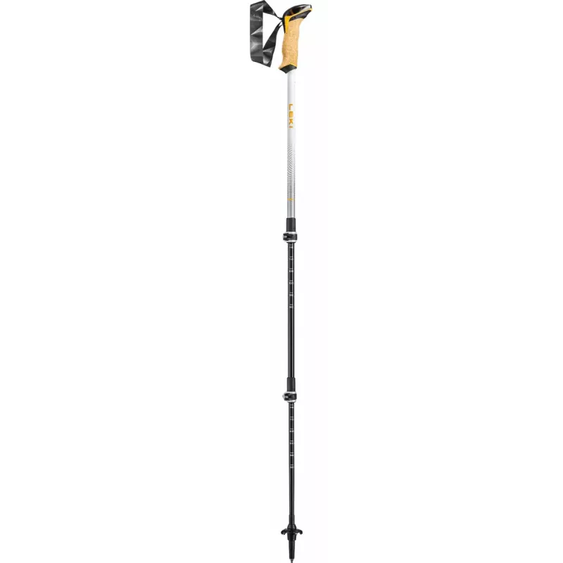 Trekingová palica Leki Cressida teleskopická pre dámy, hliník HTS 6.5, 90–125 cm, 237 g, 3-segmentová