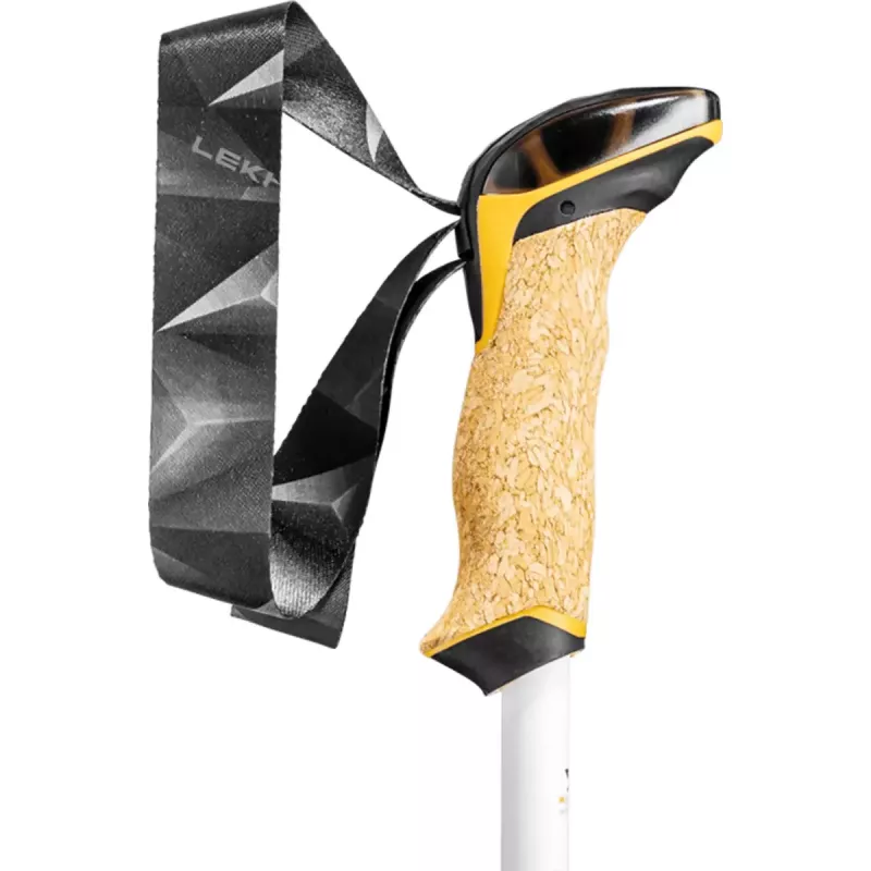 Trekingová palica Leki Cressida teleskopická pre dámy, hliník HTS 6.5, 90–125 cm, 237 g, 3-segmentová