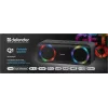 Prenosný Bluetooth mono reproduktor DEFENDER Q1 čierny, 10 W RMS, 1200 mAh, Bluetooth 5.0, MicroSD, FM, AUX, USB