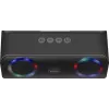 Prenosný Bluetooth mono reproduktor DEFENDER Q1 čierny, 10 W RMS, 1200 mAh, Bluetooth 5.0, MicroSD, FM, AUX, USB