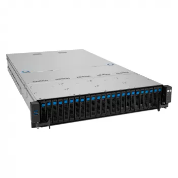ASUS RS521A-E12-RS24U Socket SP5 Rack (2U) čierna, strieborná