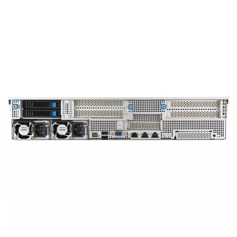 ASUS RS521A-E12-RS24U Socket SP5 Rack (2U) čierna, strieborná