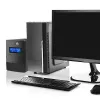 Qoltec Monolith 53979 záložný zdroj UPS, line-interactive, 850 VA / 480 W, 2 zásuvky Schuko, LCD, USB, RJ45