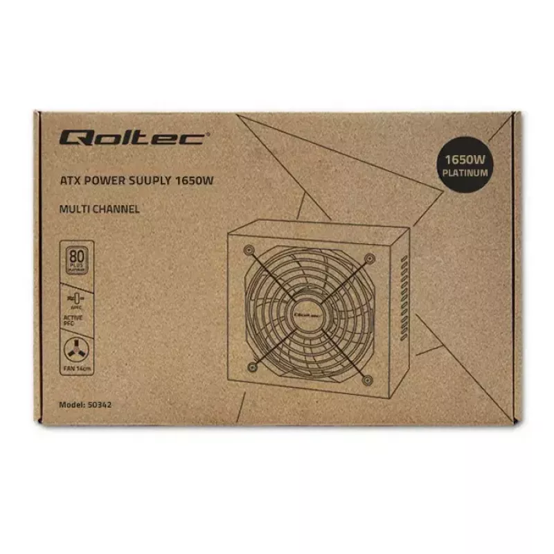 Napájací zdroj Qoltec 50342 1650W
