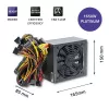 Napájací zdroj Qoltec 50342 1650W