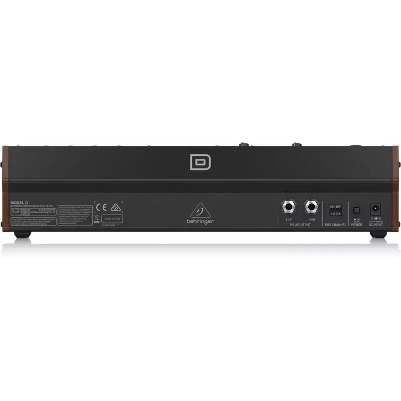 Syntetizátor Behringer Model D Čierny farba skrine Čierna zdroj napájania DC AC