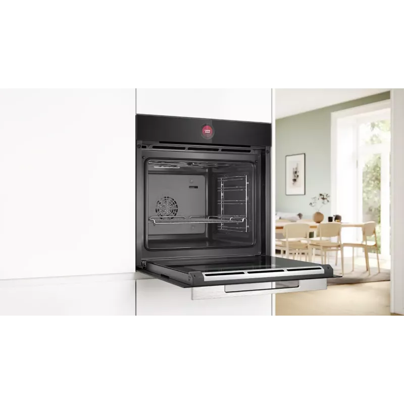 Vstavaná rúra Bosch Serie 8 HBG7341B2 — elektrická, 71 L, 3600 W, dotykové ovládanie, čierna
