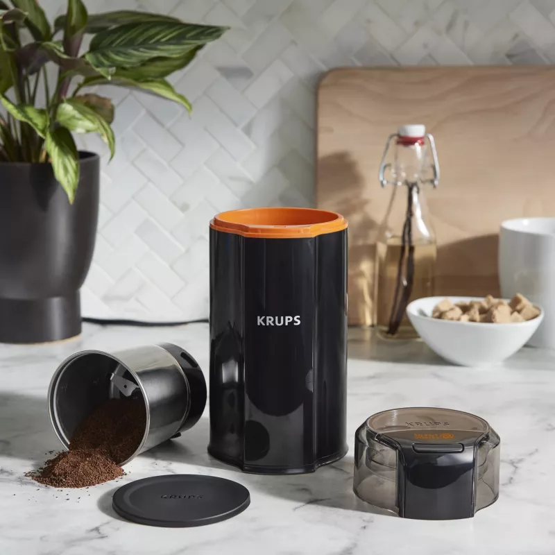 Mlynček na čepele Krups Silent Vortex GX3328 175 W čierny 90 g kapacita