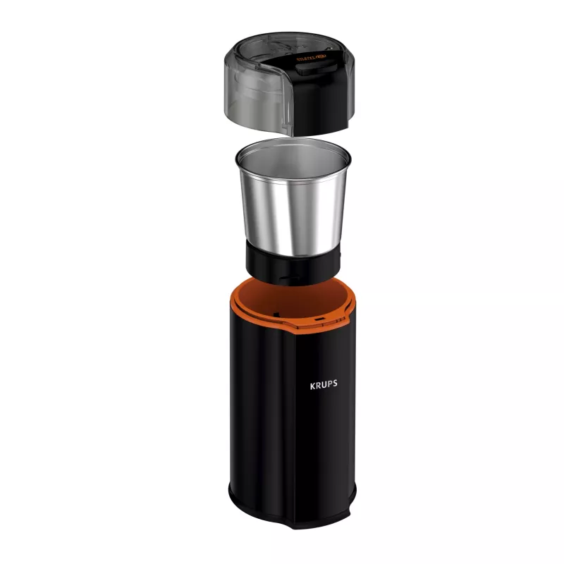 Mlynček na čepele Krups Silent Vortex GX3328 175 W čierny 90 g kapacita