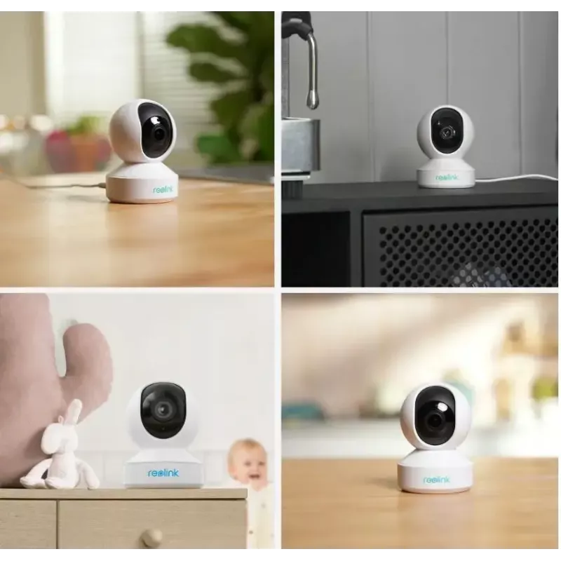 Reolink E340 8MP 4K WLAN otočná a naklápacia bezpečnostná kamera do interiéru (WCEZ8MP05PTAFW)