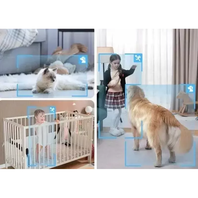 Reolink E340 8MP 4K WLAN otočná a naklápacia bezpečnostná kamera do interiéru (WCEZ8MP05PTAFW)