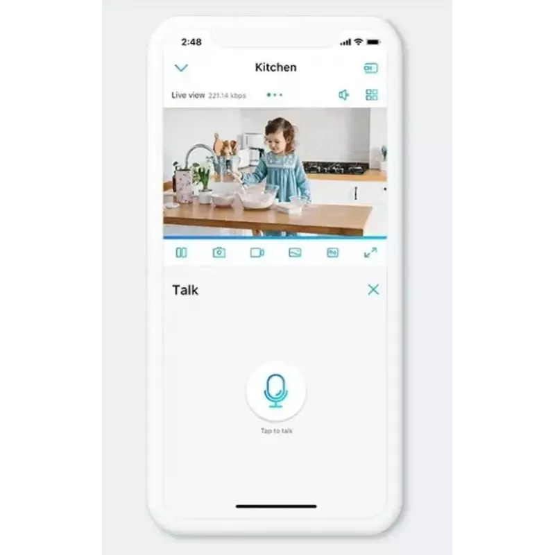 Reolink E340 8MP 4K WLAN otočná a naklápacia bezpečnostná kamera do interiéru (WCEZ8MP05PTAFW)