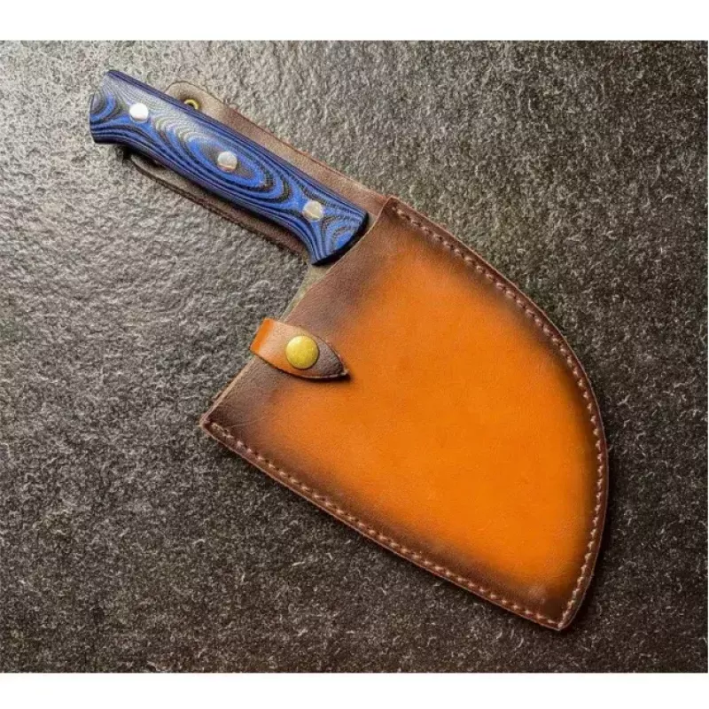 Kuchynský nôž Samura Mad Bull 18 cm modrý SMB-0040