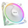 ASUS Prime MR120 ARGB biela 120 mm ventilátor do skrine s klzným ložiskom