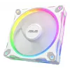 ASUS Prime MR120 ARGB biela 120 mm ventilátor do skrine s klzným ložiskom