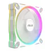 120 mm PC ventilátor ASUS Prime MR120 ARGB Reverse White – 1600 ot/min, 58 CFM, PWM, klzné ložisko