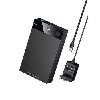 Ugreen 50422 drevokabinet HDD/SSD kabinet čierny 2.5/3.5
