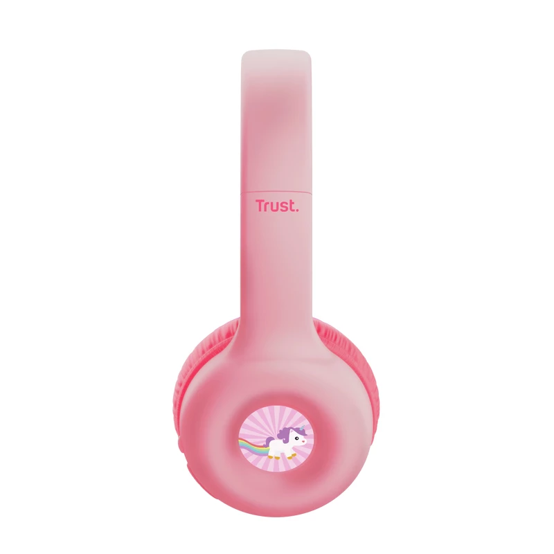 Trust Nouna, káblové & bezdrôtové, hovory/hudba, 20 - 20000 Hz, 134 g, headset, ružový