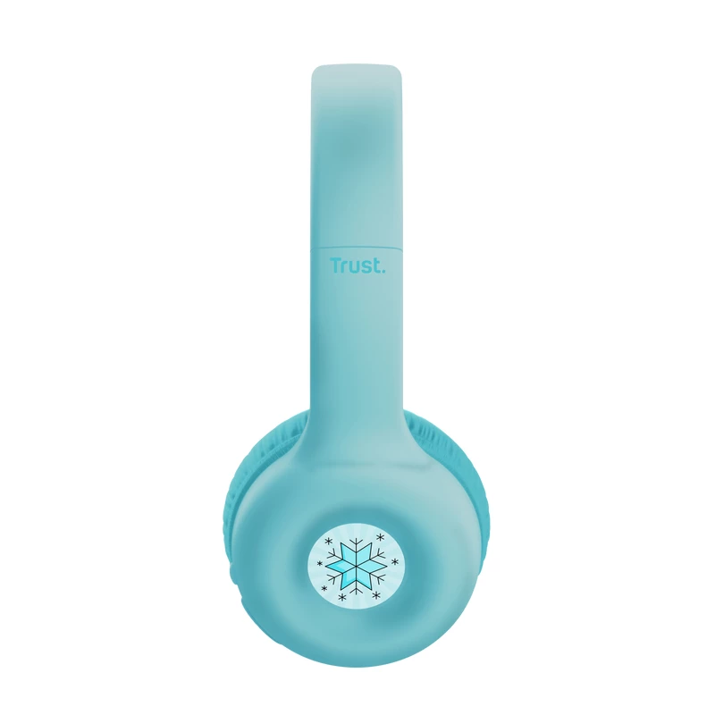 Trust Nouna 25275 detské slúchadlá, drôtové aj bezdrôtové, Bluetooth, USB-C, modré