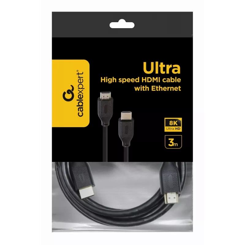 GEMBIRD Ultra High Speed HDMI kábel s Ethernetom - 8K Select Series - 3 m