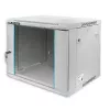 19 palcová racková skriňa QOLTEC 9U model 54484, rozmery 600x500x450 mm