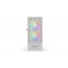 KRUX VAKO ATX PC skriňa, RGB, biela (KRXD005)