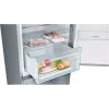 Chladnička s mrazničkou Bosch Serie 4 KGN39VIEB voľne stojaca 368 l, energetická trieda E, nerez, NoFrost, mraznička dole