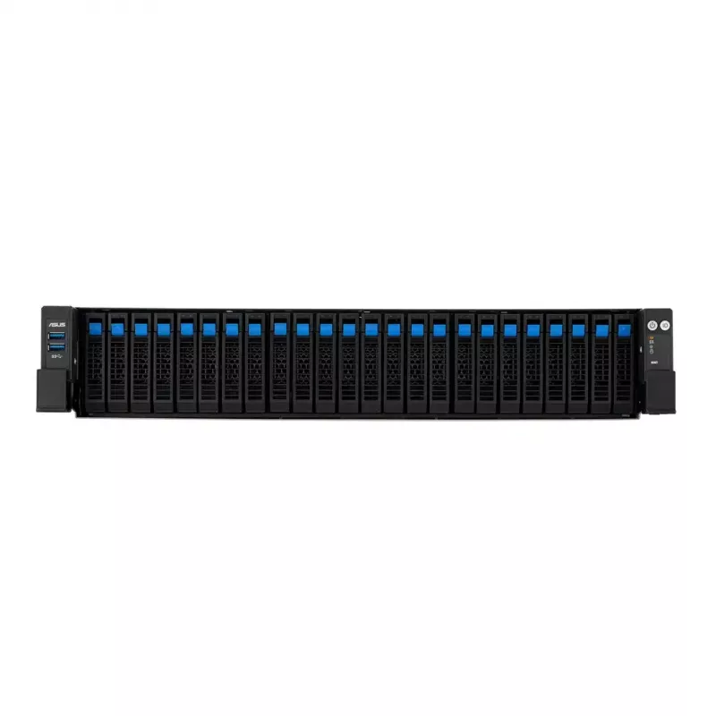 Serverová racková platforma ASUS RS720A-E13-RS24G 2U AMD, 24x 2,5 inch pozície, 2x SP5 CPU, 24 DIMM DDR5, max. 3 TB, Aspeed AST2600
