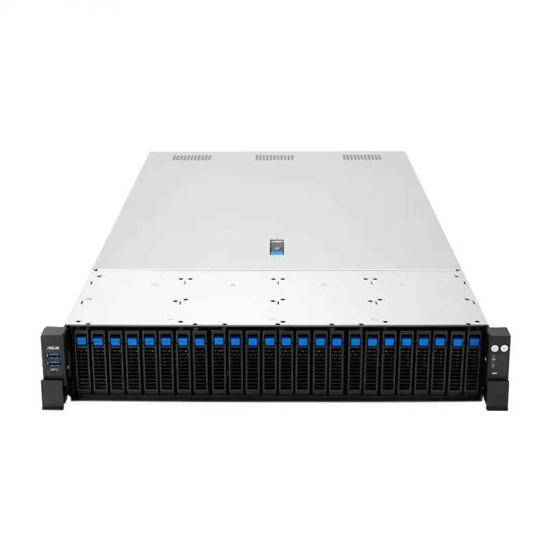 Serverová racková platforma ASUS RS720A-E13-RS24G 2U AMD, 24x 2,5 inch pozície, 2x SP5 CPU, 24 DIMM DDR5, max. 3 TB, Aspeed AST2600