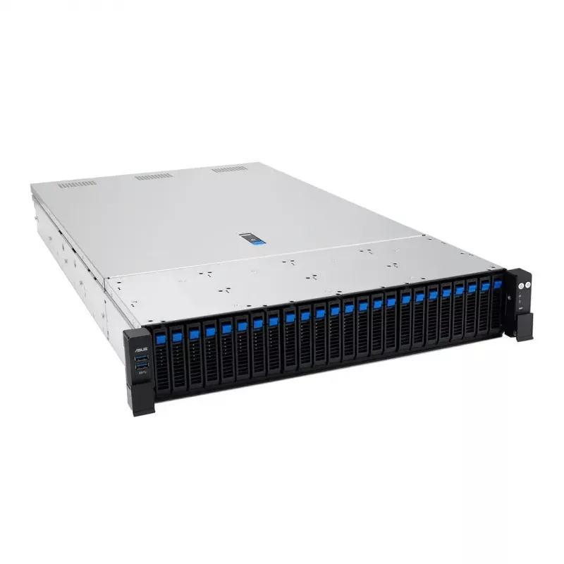 Serverová racková platforma ASUS RS720A-E13-RS24G 2U AMD, 24x 2,5 inch pozície, 2x SP5 CPU, 24 DIMM DDR5, max. 3 TB, Aspeed AST2600