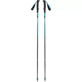 Trekingové palice Black Diamond Distance Carbon Z — karbónové skladacie palice, 110 cm, 3 segmenty, 264 g