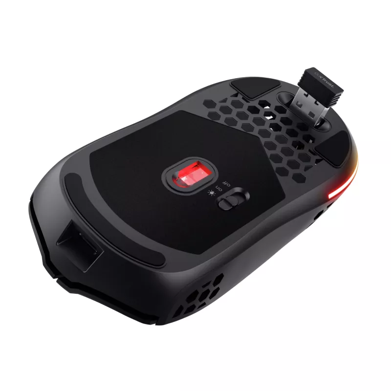 Trust GXT 929 Helox myš herná pravá ruka RF Wireless optická 4800 DPI