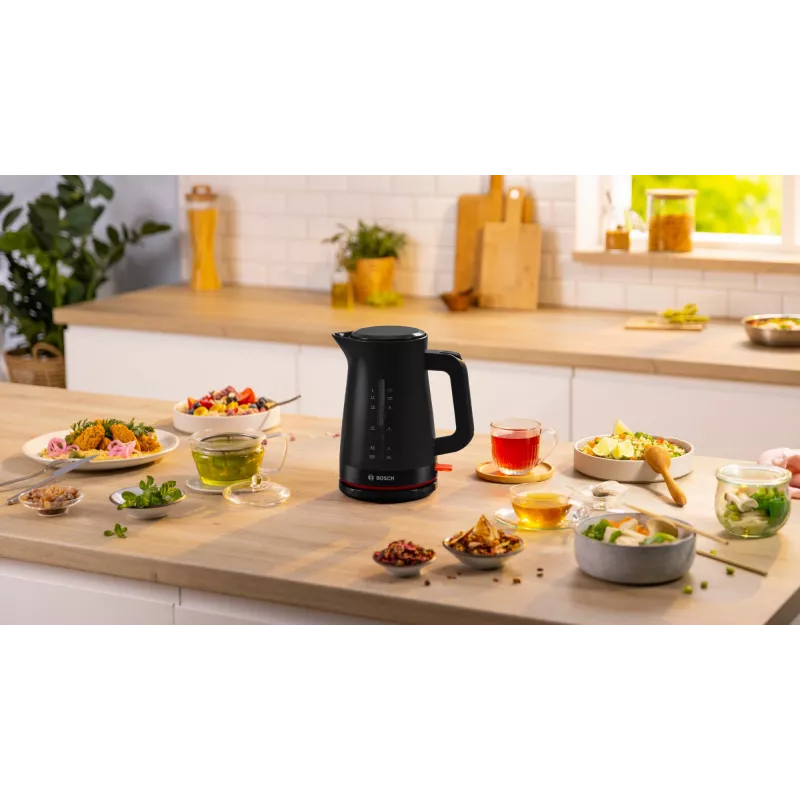 Elektrická kanvica Bosch MyMoment TWK3M123 — 1,7 L, 2400 W, čierna