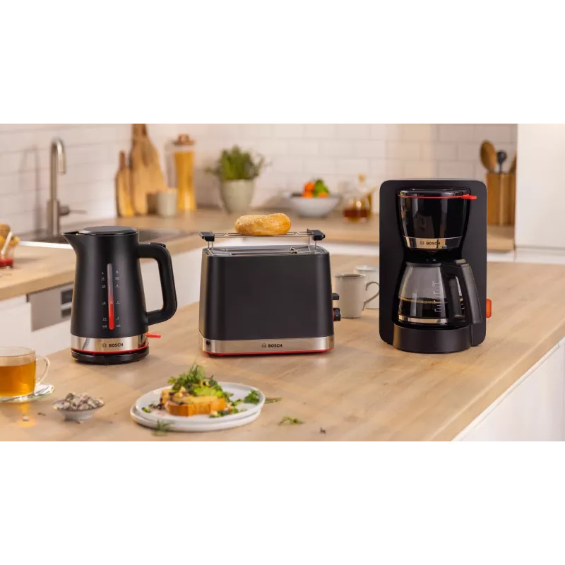Elektrická kanvica Bosch MyMoment TWK3M123 — 1,7 L, 2400 W, čierna